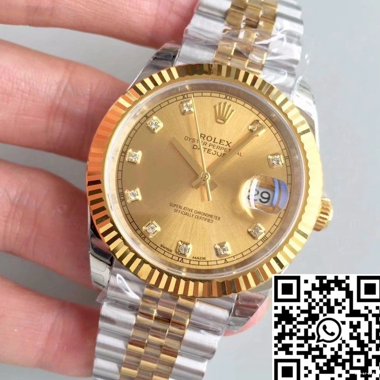 EW Dial Factory Datejust 116333 Champagne 41MM Rolex II 0127